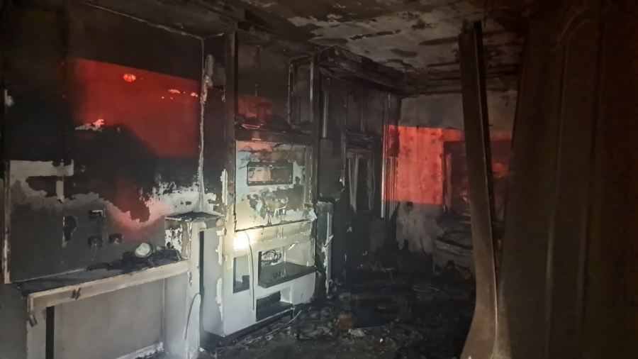دالية الكرمل : اضرار مادية بحريق في منزل 
